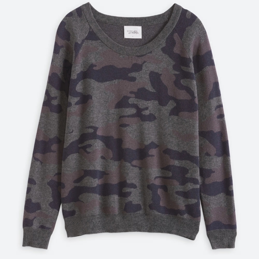 Women's Camouflage Sweater